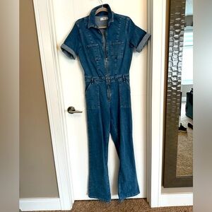 Denim jumpsuit - Mango